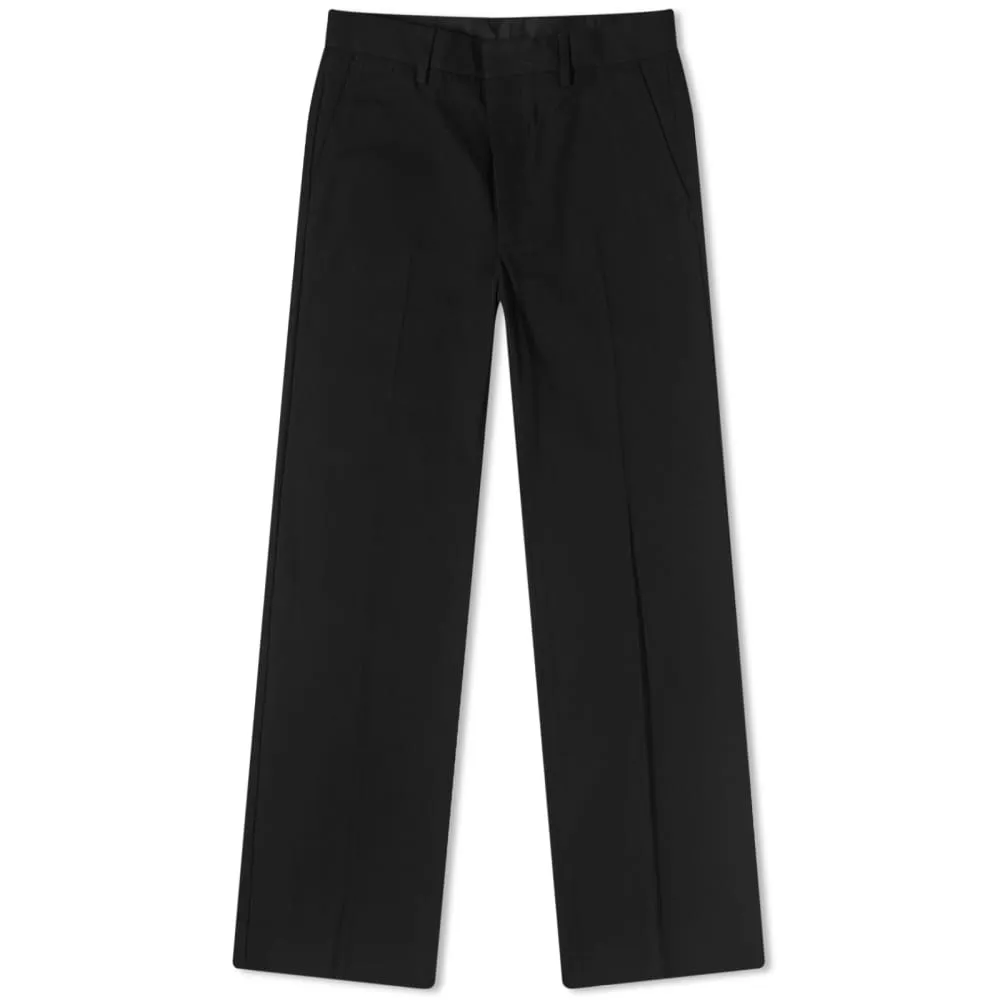 Acne Studios Ayonne Pink Label Twill Chinos, Black