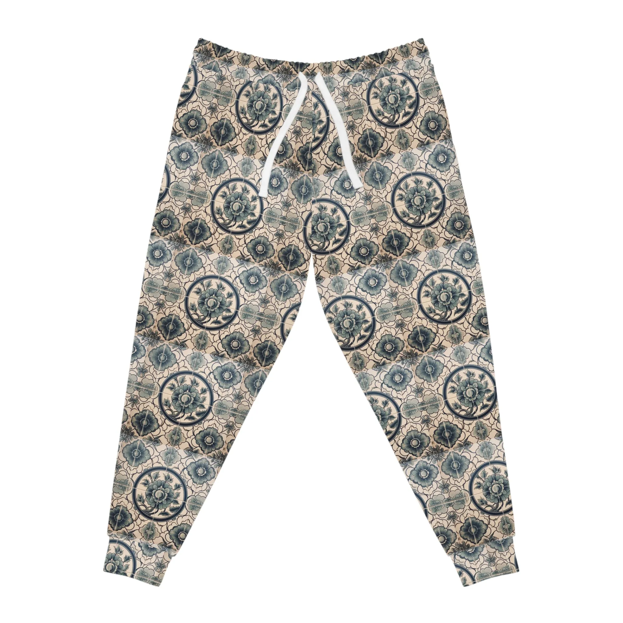 Asian Print Athletic Joggers (AOP)