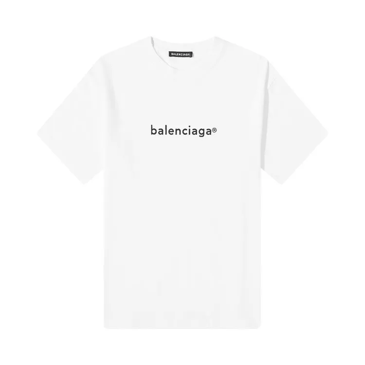 Balenciaga New Copyright Logo T-Shirt 'White', White