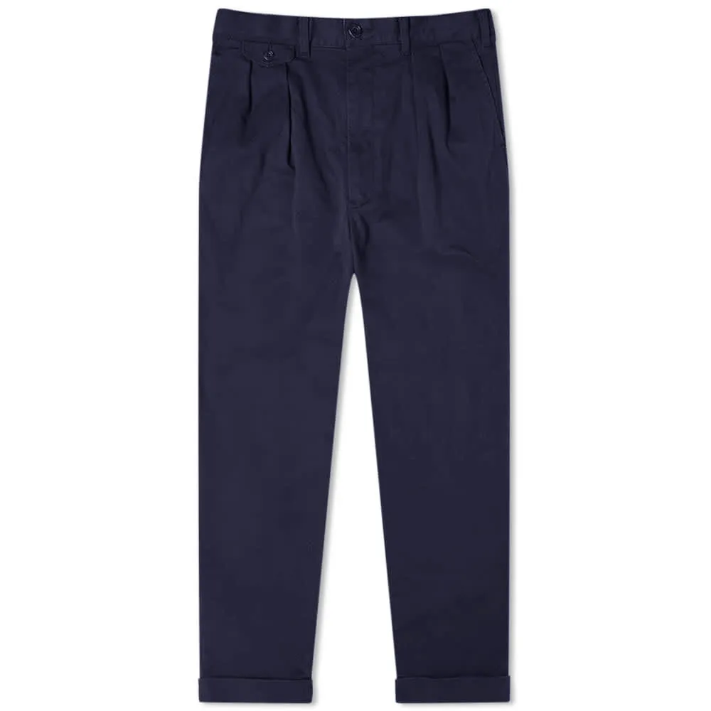 Beams Plus 2 Pleat Twill Trouser