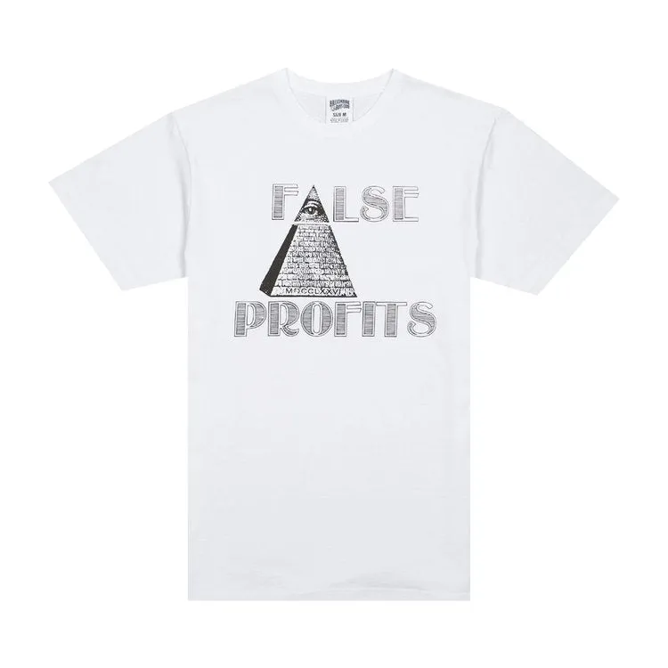 Billionaire Boys Club False Profits Tee 'White', white