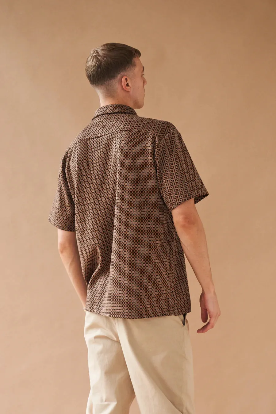 bound 'Duke' Woven Polo