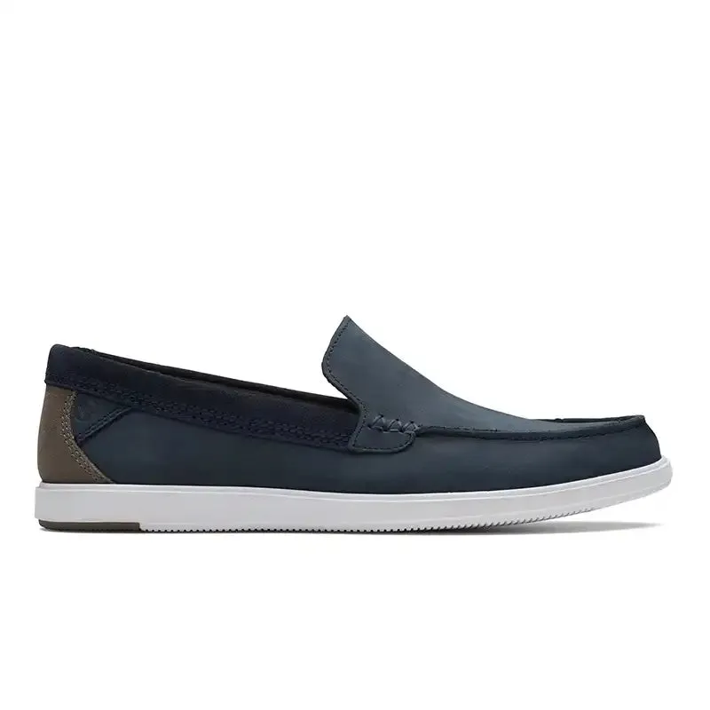 Bratton Loafer Navy Nubuck