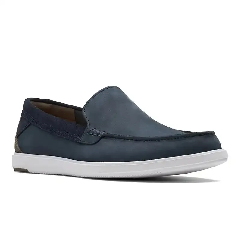 Bratton Loafer Navy Nubuck