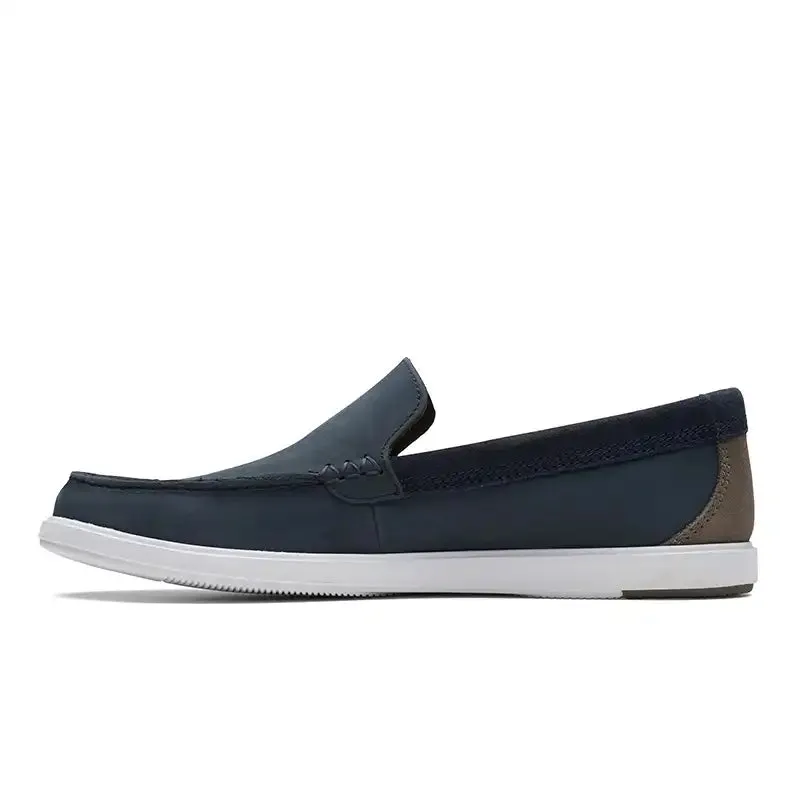 Bratton Loafer Navy Nubuck