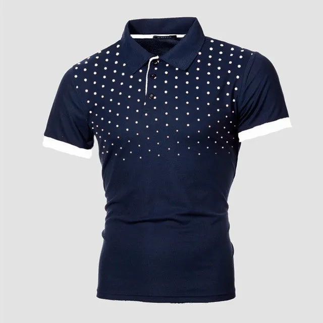 Breathable Men PoloShirt Casual Short Sleeve Male Cotton Shirt