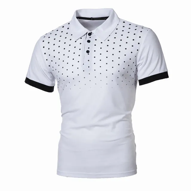 Breathable Men PoloShirt Casual Short Sleeve Male Cotton Shirt