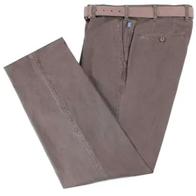 BRUHL Montana Casual Trousers - Mid Brown