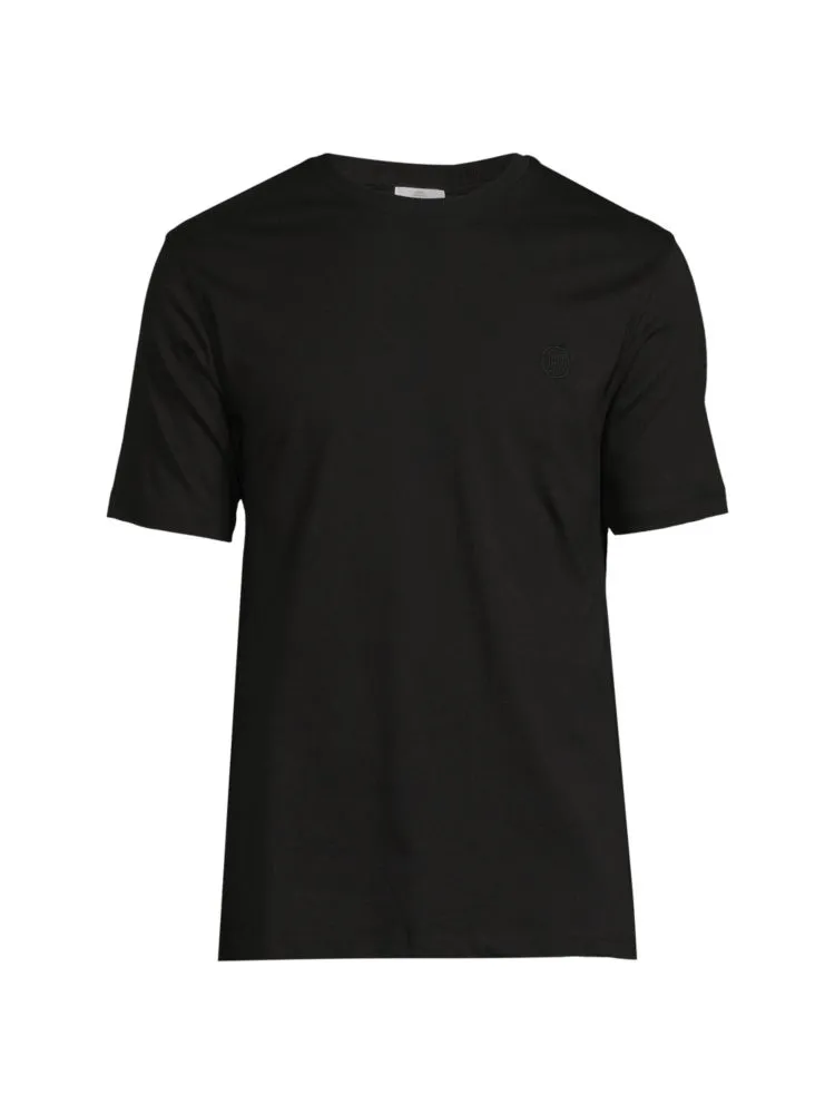 Burberry Short Sleeve Crew Neck T-Shirt, Black