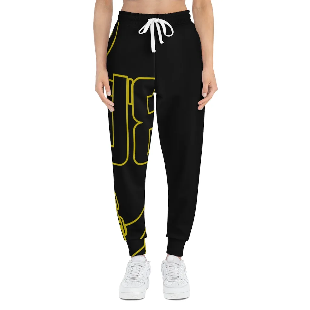 BWB Black Athletic Joggers