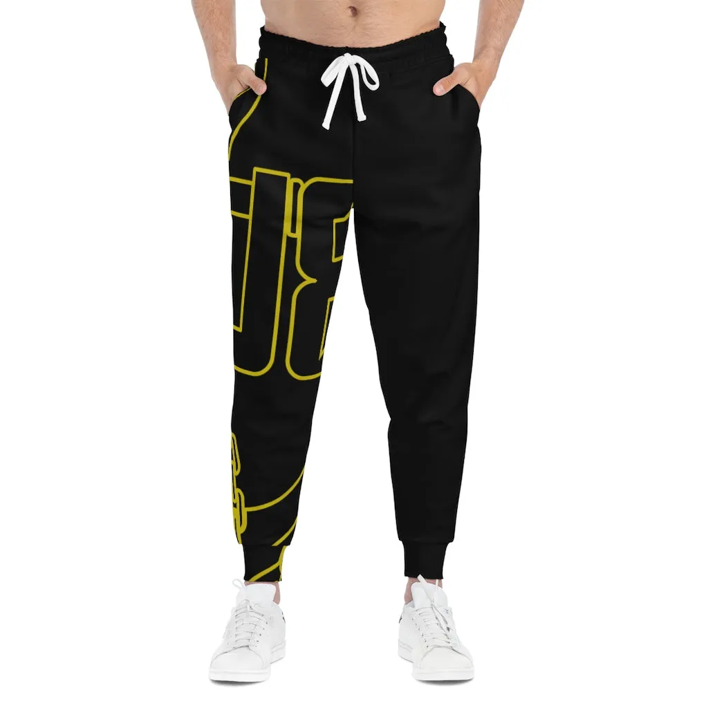 BWB Black Athletic Joggers