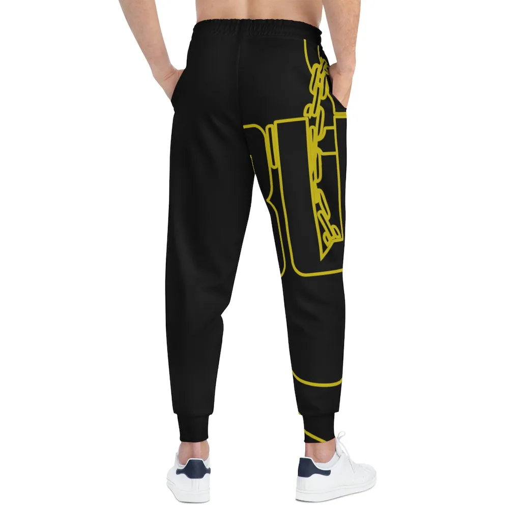 BWB Black Athletic Joggers