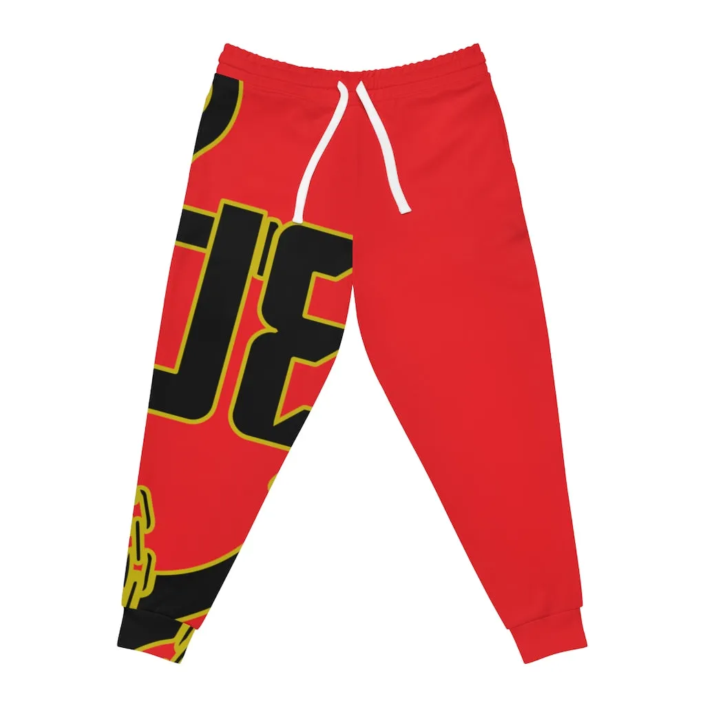 BWB Red Athletic Joggers