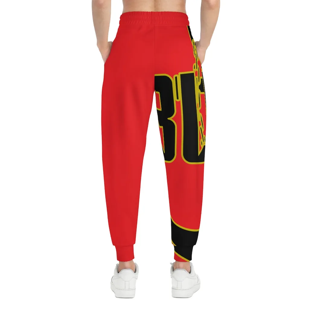 BWB Red Athletic Joggers