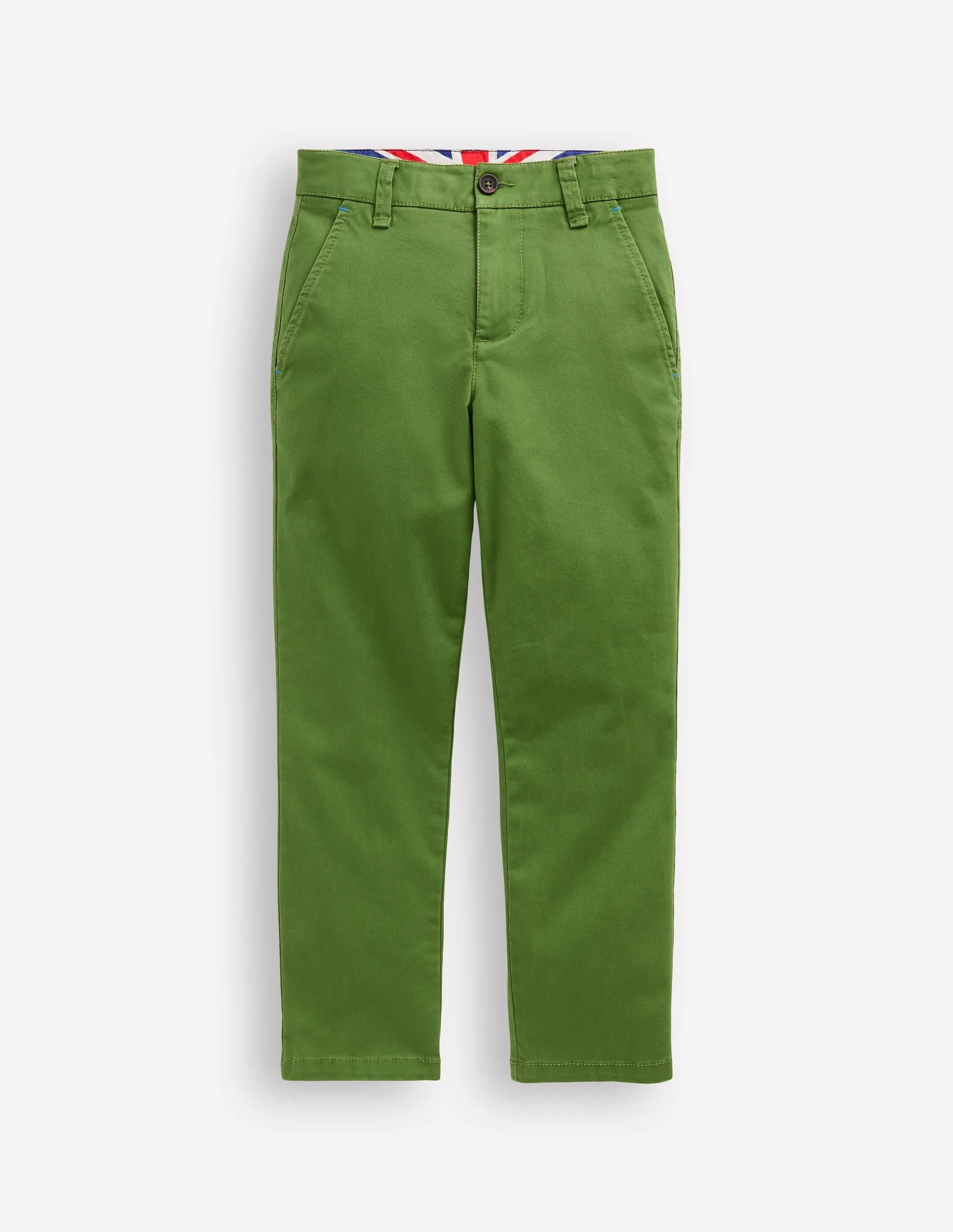 Classic Chinos-Broccoli Green