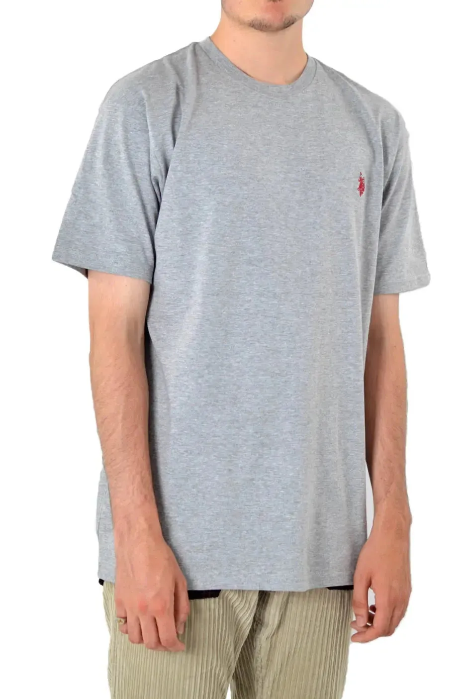 Cotton Crew Neck T Shirt