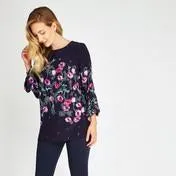 Crepe Poppy Blouse