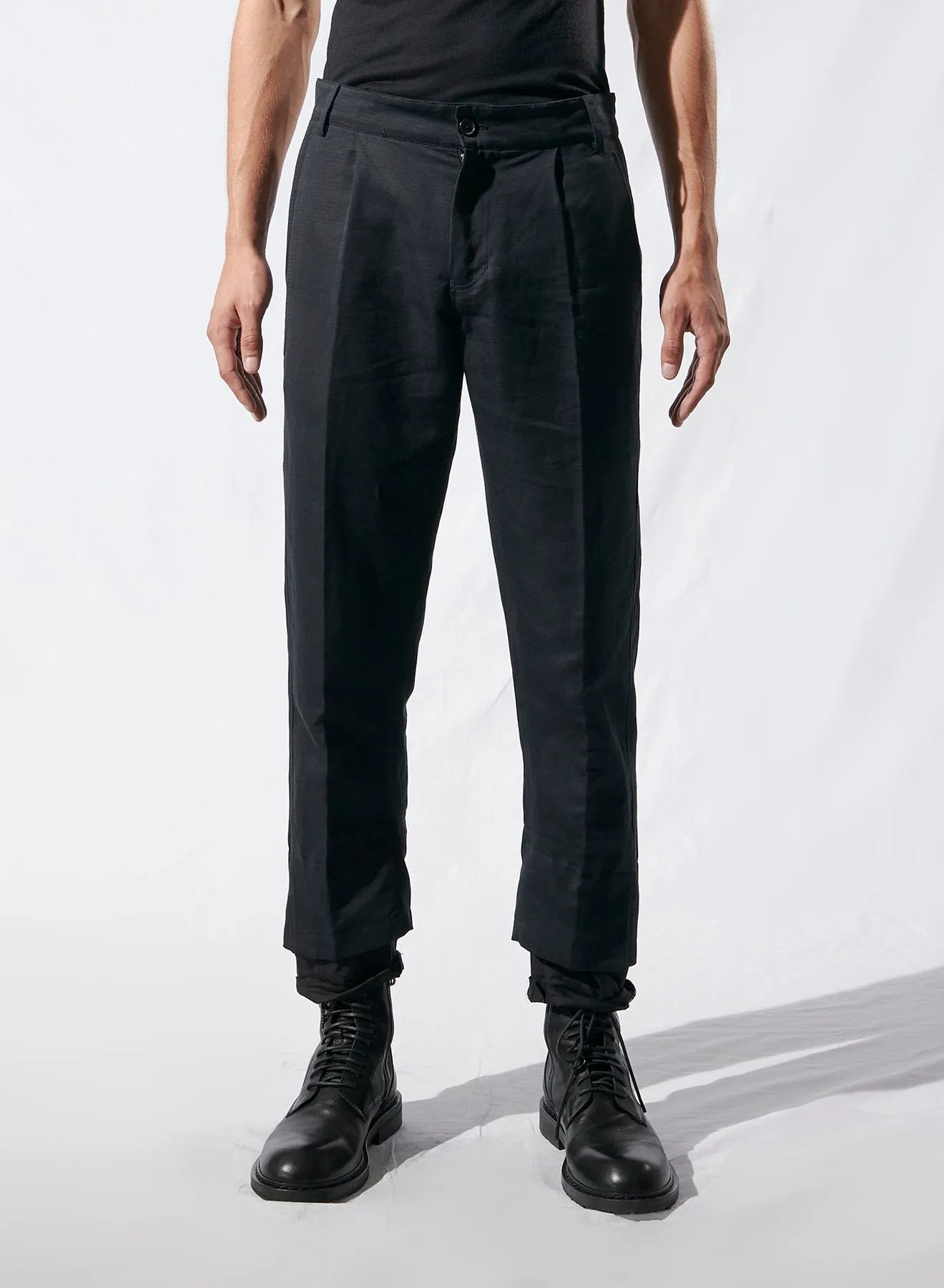 Double Hem Trousers