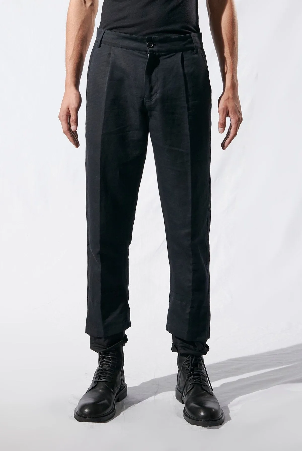 Double Hem Trousers