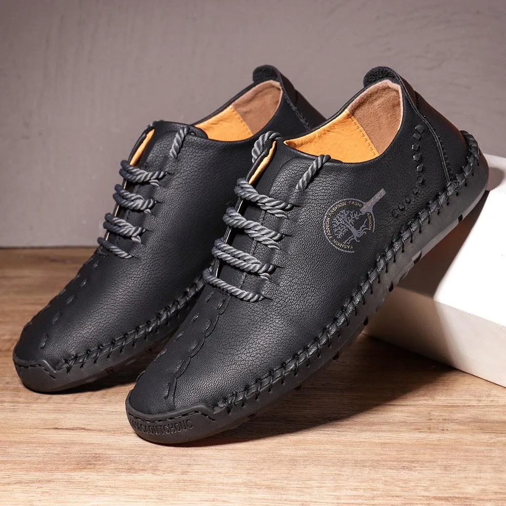 Edoardo - Lace-Up Leather Shoes