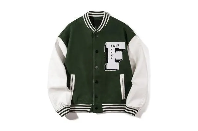 Fair Focus Baseball Jacket UNISEX