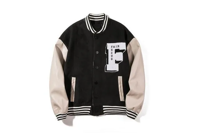 Fair Focus Baseball Jacket UNISEX