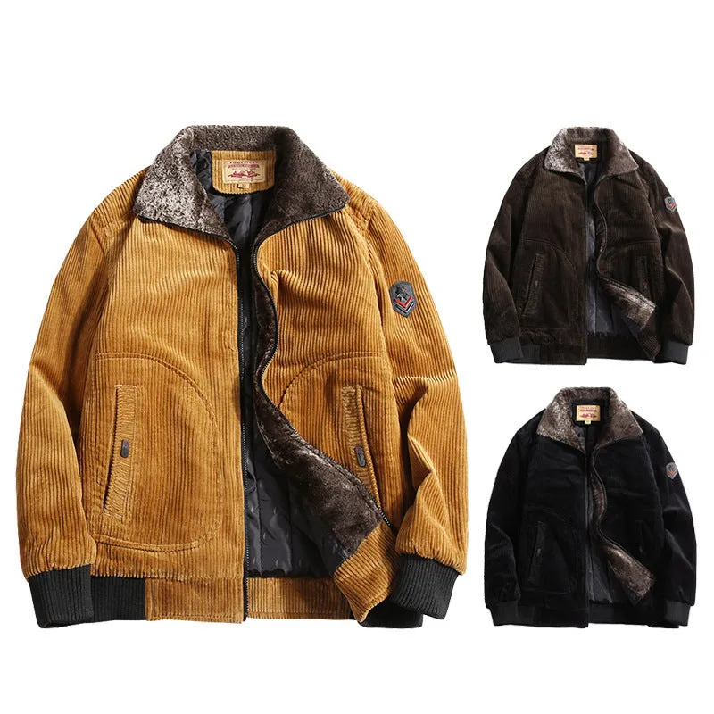 Fashion Men's Corduroy Jacket (3 colors)