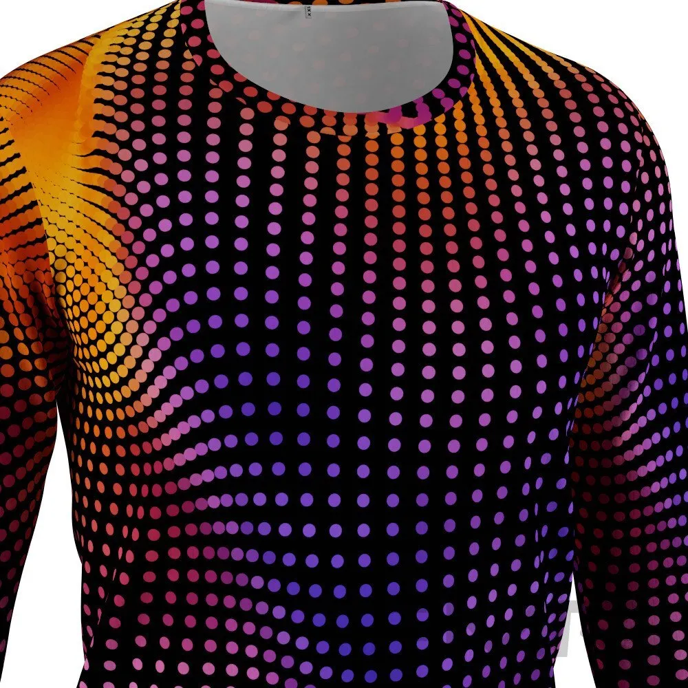 FMR Men's Illusion Long Sleeve Running Shirt