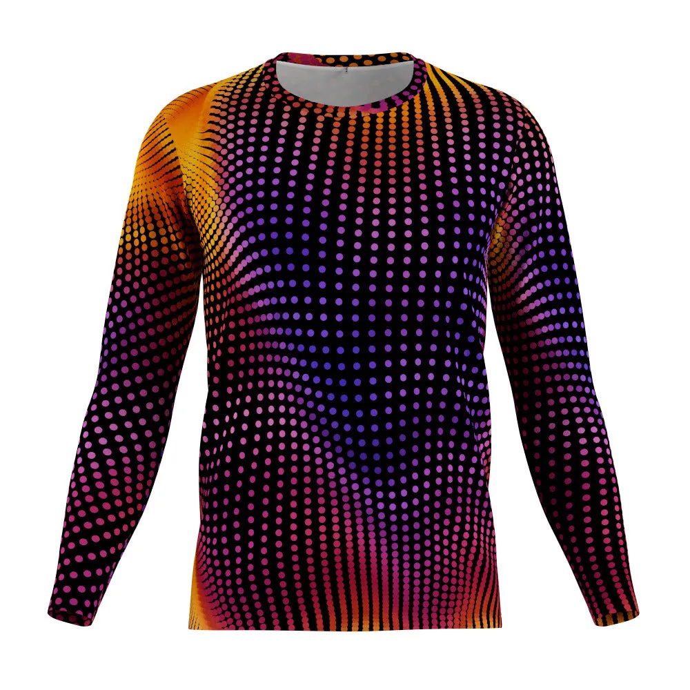 FMR Men's Illusion Long Sleeve Running Shirt