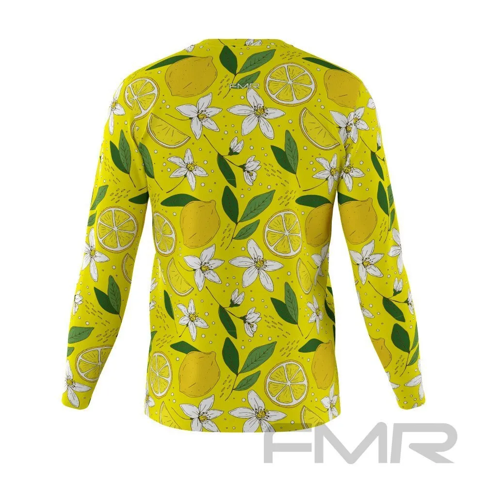 FMR Men's Lemon Long Sleeve Running Shirt