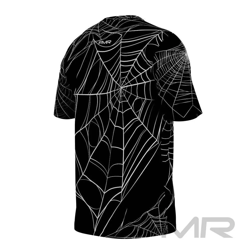 FMR Men's Spider Web Short Sleeve Running Shirt