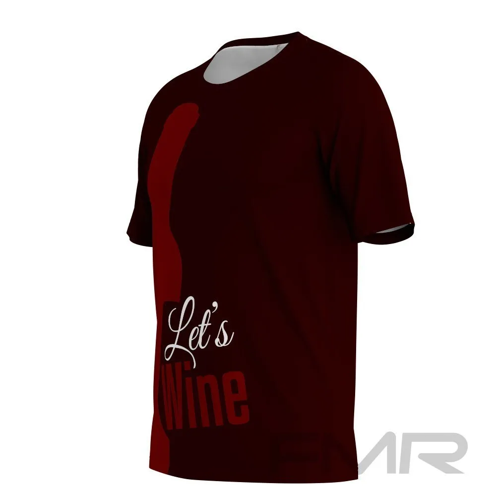 FMR Men's Wine Short Sleeve Shirt