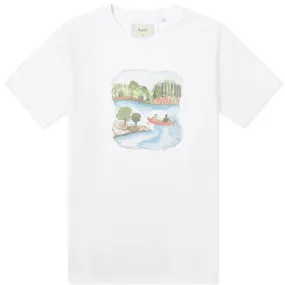 Foret Canoe T-shirt, white