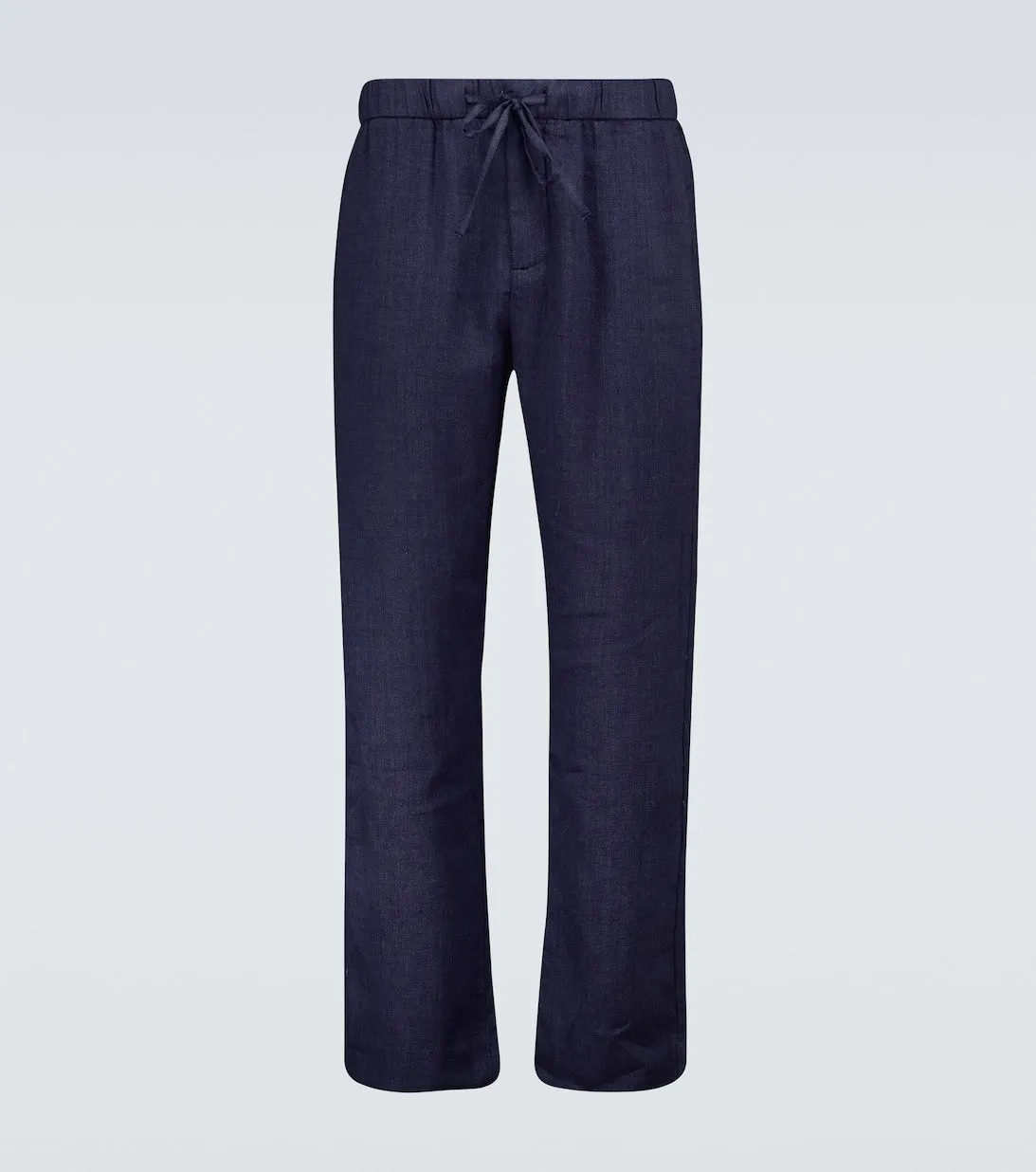 Frescobol Carioca Stretch Cotton Chinos, Blue