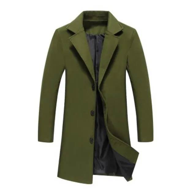 Funki Buys | Jackets | Men's Lightweight, Slim Fit Trench Coat