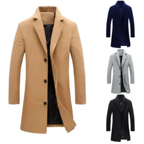 Funki Buys | Jackets | Men's Lightweight, Slim Fit Trench Coat