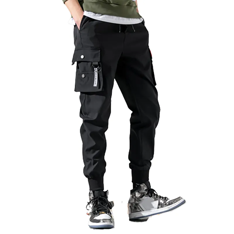 Funki Buys | Pants | Men Casual Draw String Stretch Cargo Pant