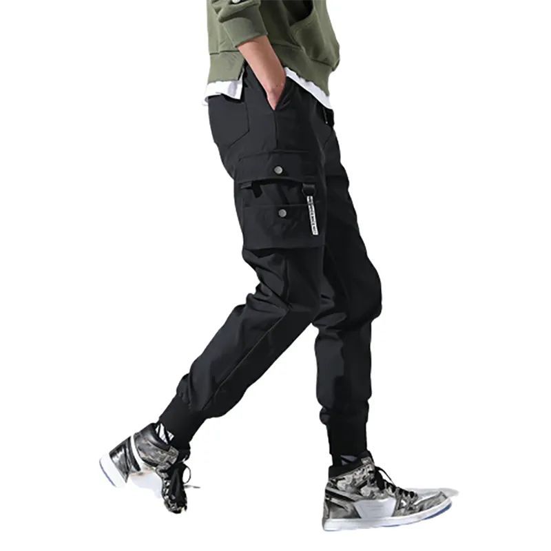 Funki Buys | Pants | Men Casual Draw String Stretch Cargo Pant