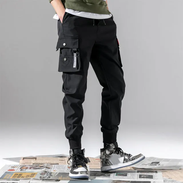 Funki Buys | Pants | Men Casual Draw String Stretch Cargo Pant