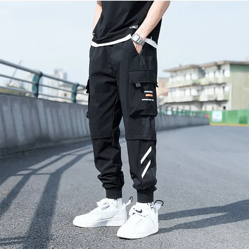 Funki Buys | Pants | Men's Slim Fit Casual Cargo Pants | Joggers