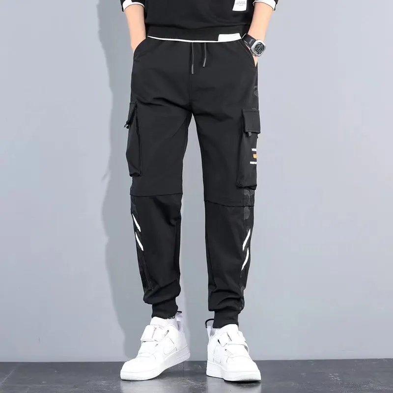 Funki Buys | Pants | Men's Slim Fit Casual Cargo Pants | Joggers