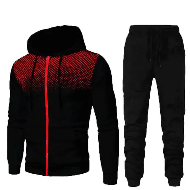 Funki Buys | Shirts | Men's 2 Pcs Sportswear Track Suit Sets