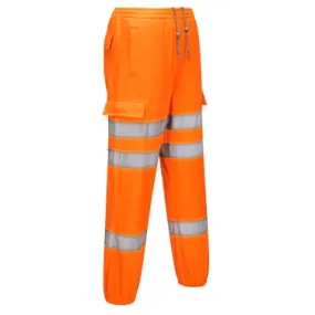 Hi Vis Jogging Bottoms Pants Rail Spec (joggers) Class 2- RIS 3279 Portwest RT48