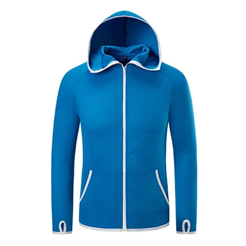 Ice Silk Waterproof Hooded Jackets