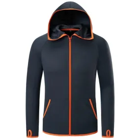 Ice Silk Waterproof Hooded Jackets