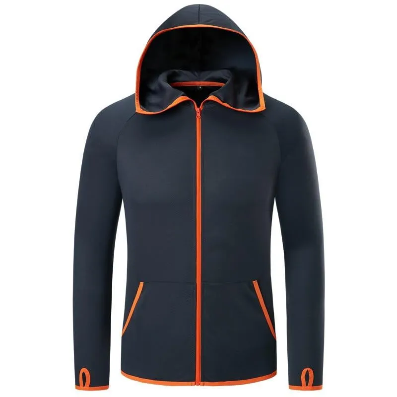 Ice Silk Waterproof Hooded Jackets