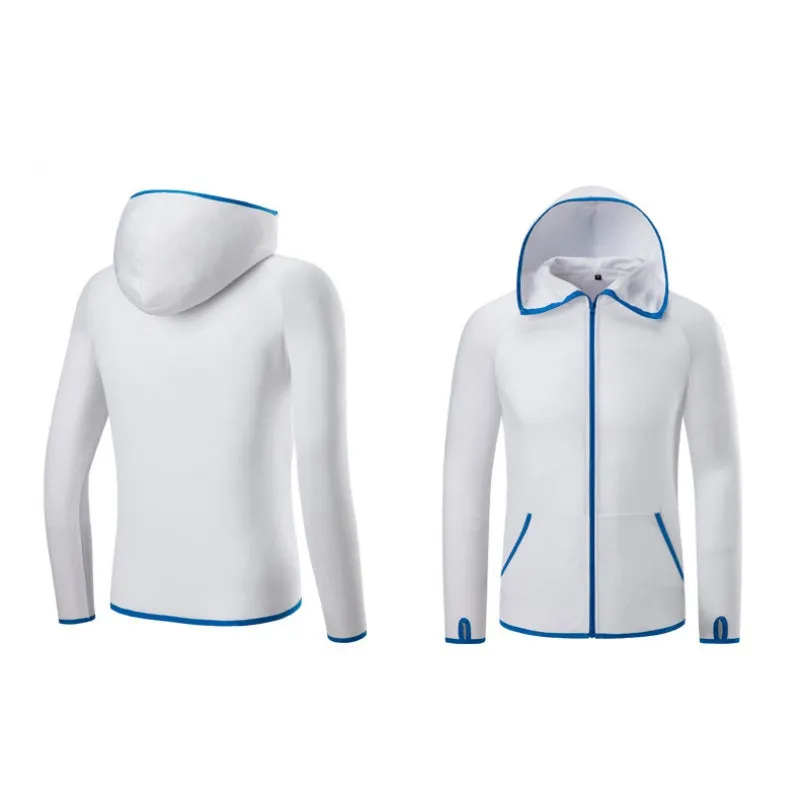 Ice Silk Waterproof Hooded Jackets