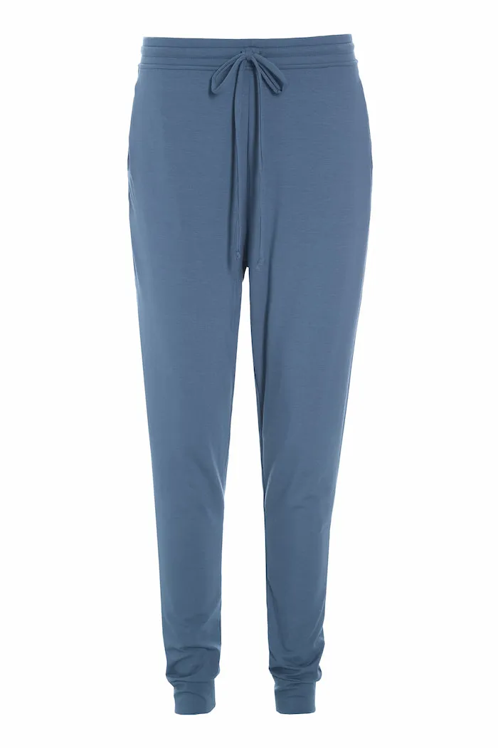 JOGGING PANTS - 99012 - DUSTY BLUE