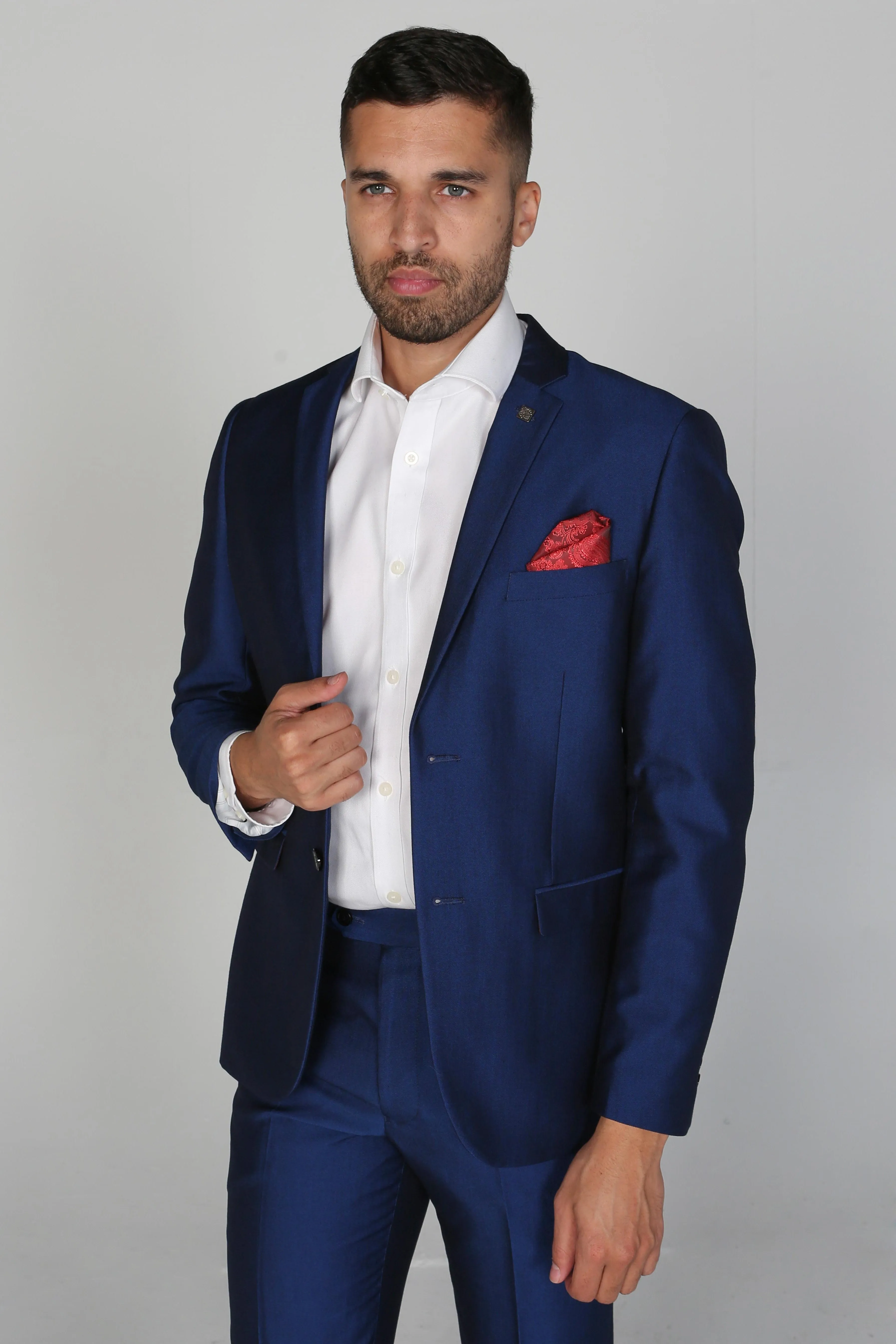 Kinsgley - Men's Blue Blazer