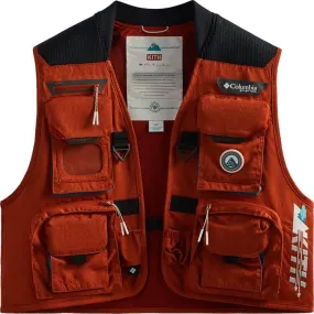 Kith For Columbia Henrys Fork V Vest 'Sanguine', Orange